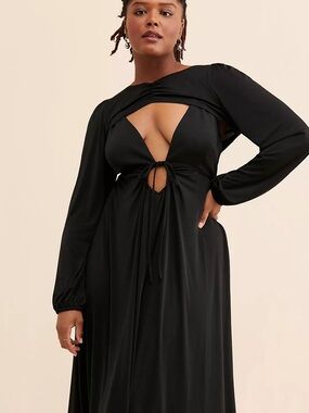 Find Me Now Bolero Keyhole Midi Dress